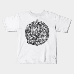 Ball of Ideas | Psychedelic Art Kids T-Shirt